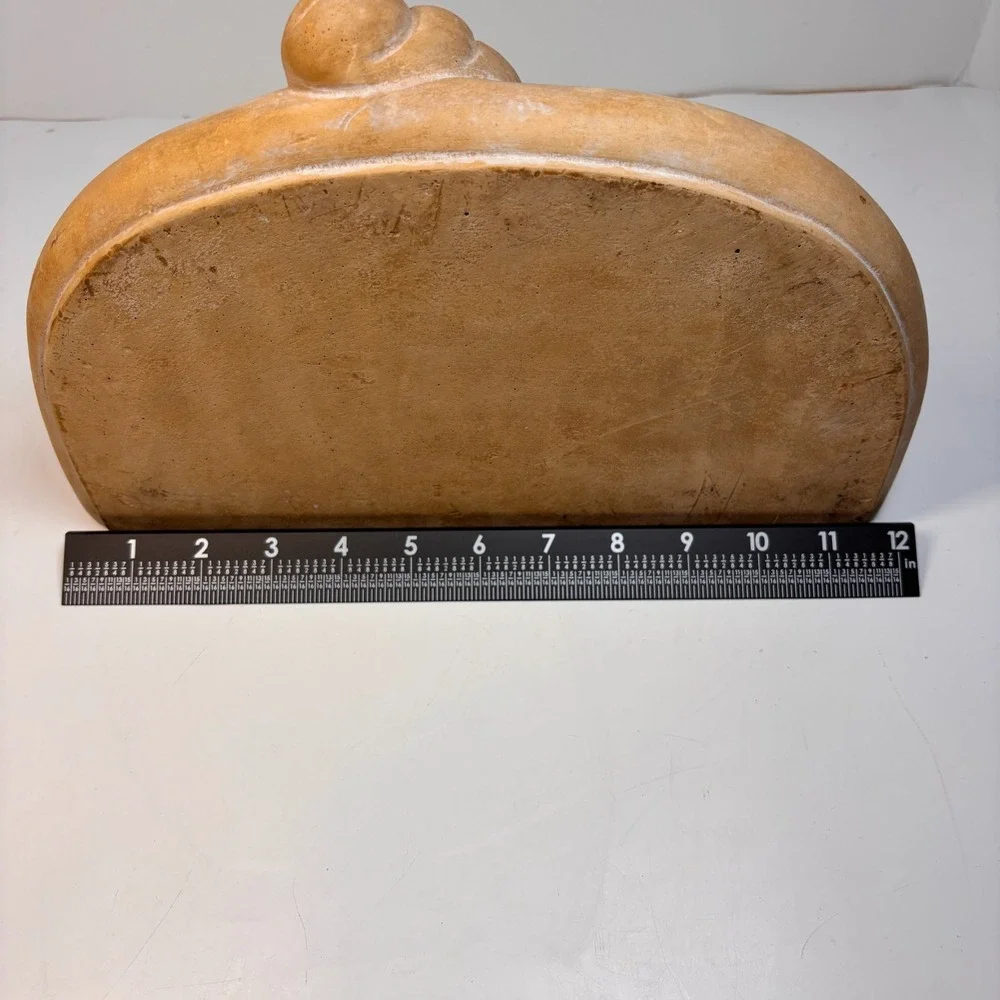 Vintage Plaster Conch Shell Wall Sconce Shelf Bracket Coastal‎ Decor Accent, 12